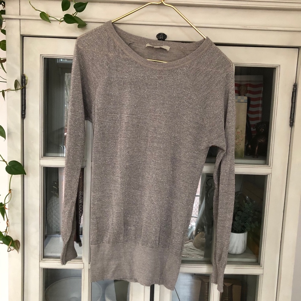 Sparkly Tunic Sweater